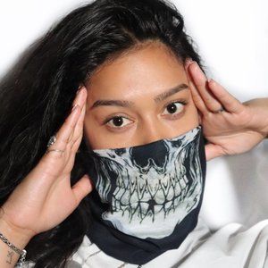 Multifunctional Bandana/Face Mask Skull